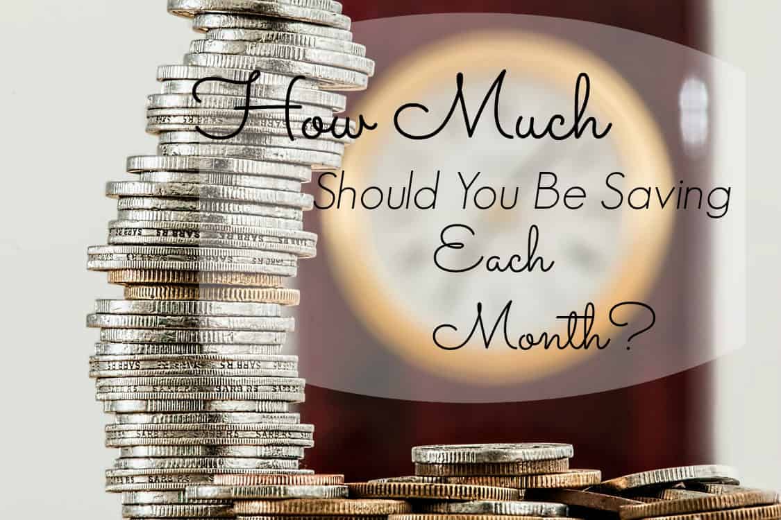 How much should you be saving each month the wallet moth
