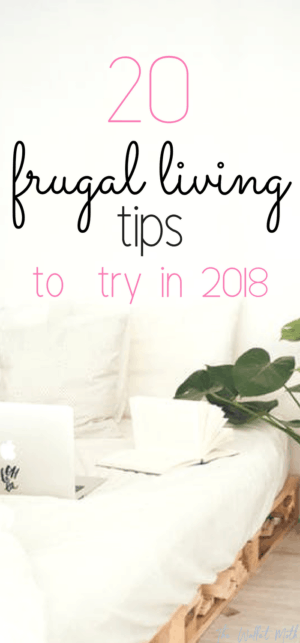 20 frugal living tips