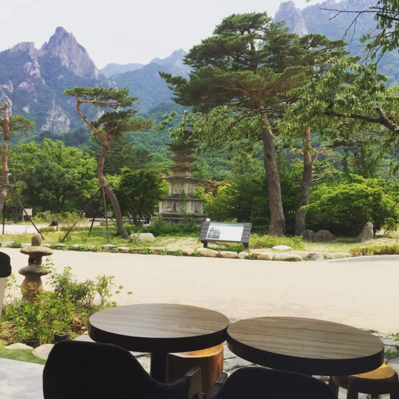 Hiking in Seoraksan National Park, South Korea
