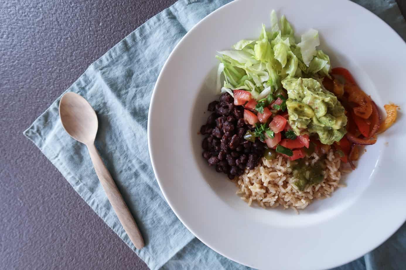 Vegan Burrito Bowl | Go-To Frugal Recipes