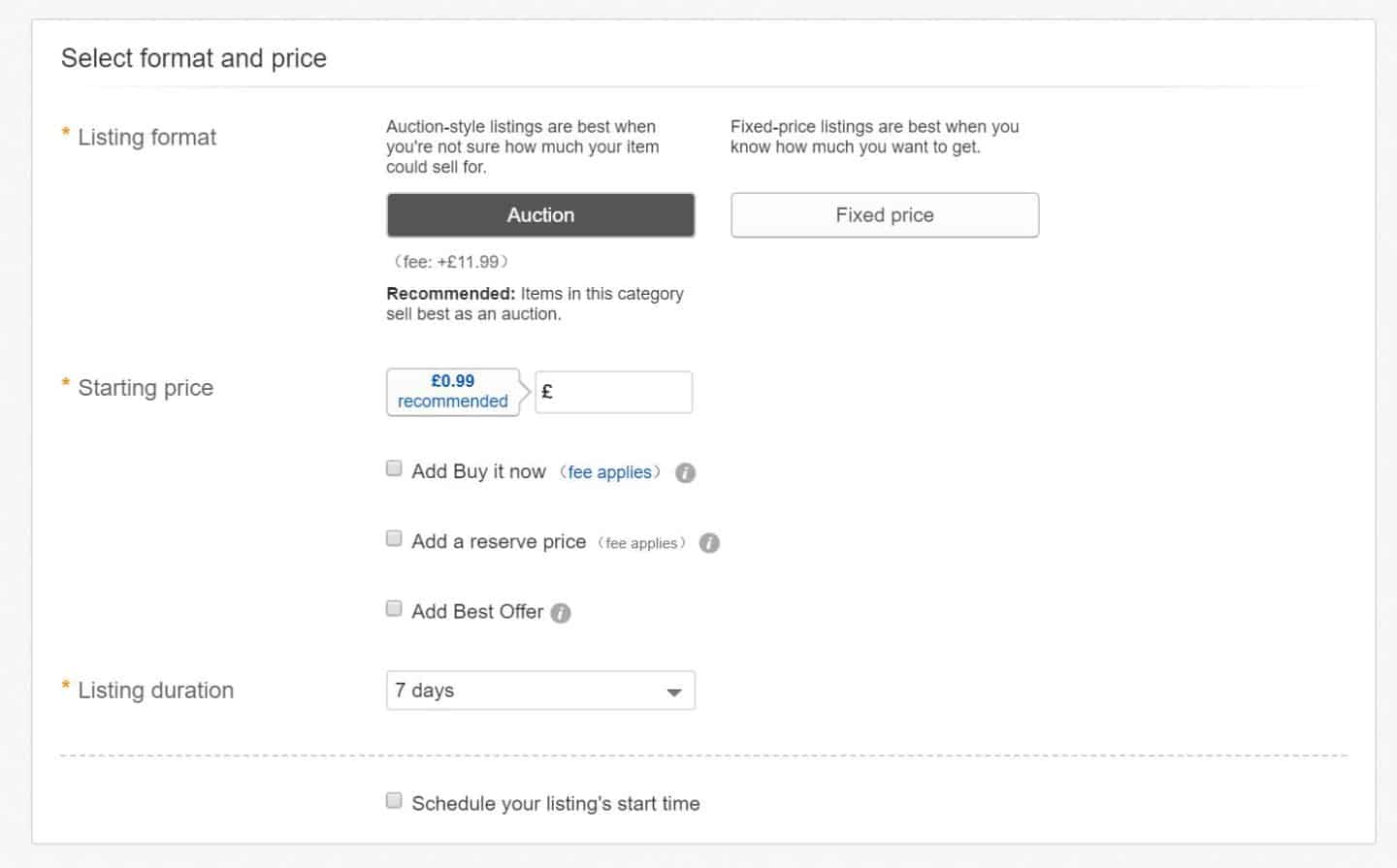 How To Sell A Car On Ebay For The Best Price The Wallet Moth