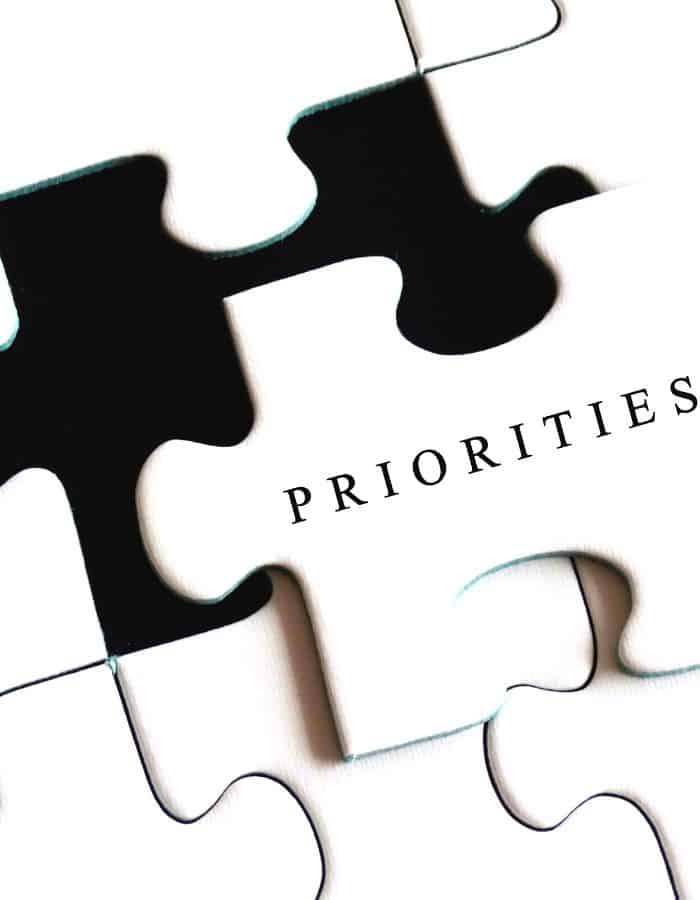 Finding Your Priorities: Step One Of A Minimalist Lifestyle