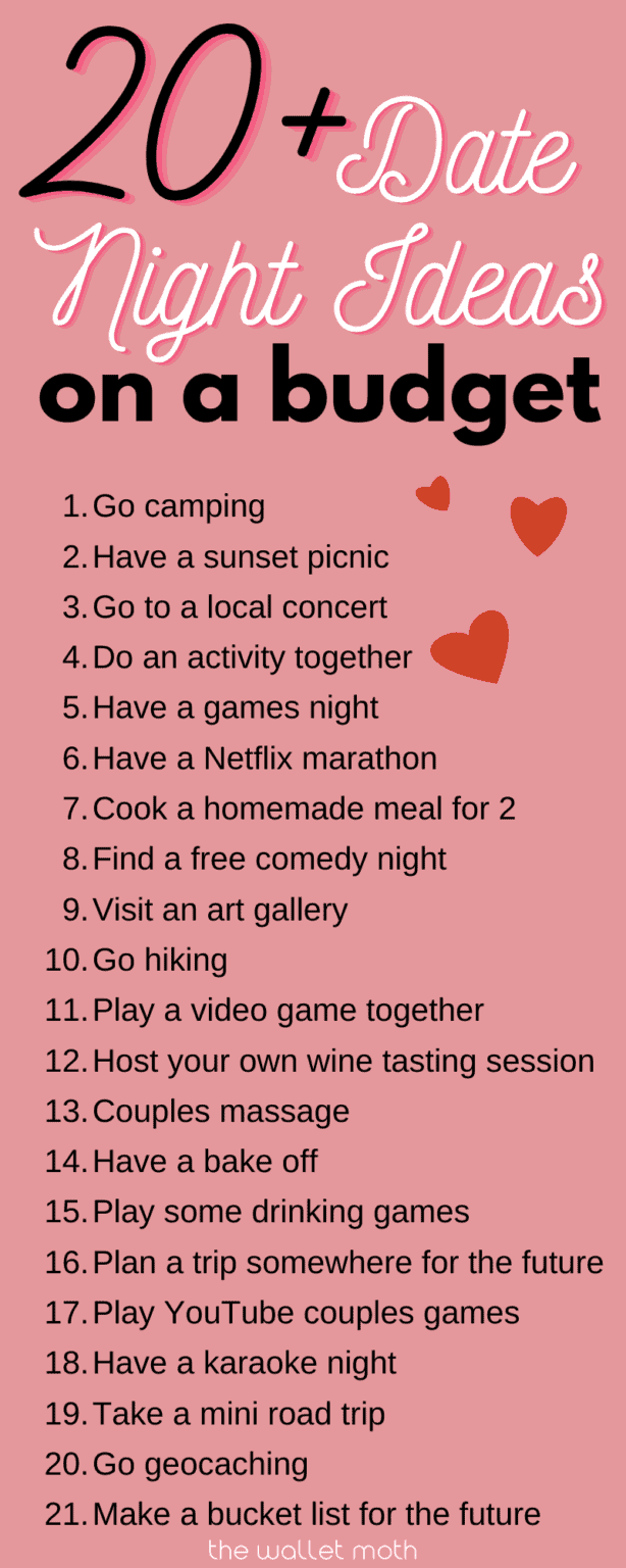 10 Cheap Date Night Ideas Perfect For Couples On A Budget The Wallet Moth