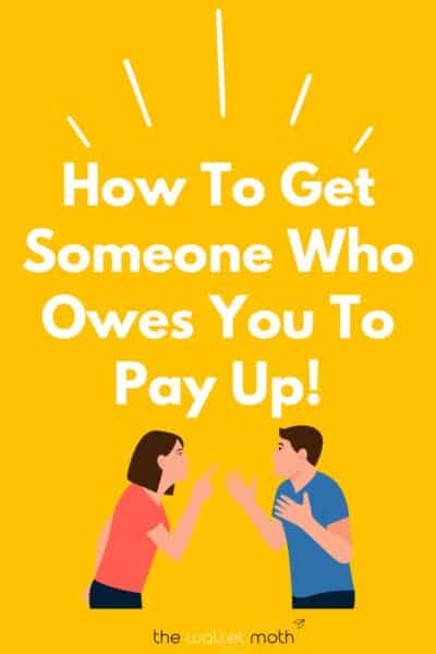 How to shame someone who owes you money and prompt them to pay you back!