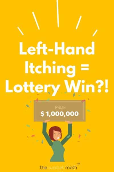 is there a left hand itching lottery connection?